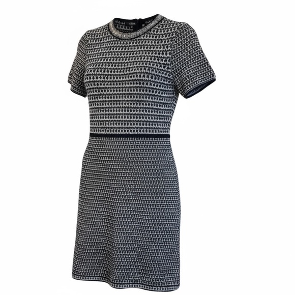 Tory Burch Embellished Tweed dress. Size medium GUC